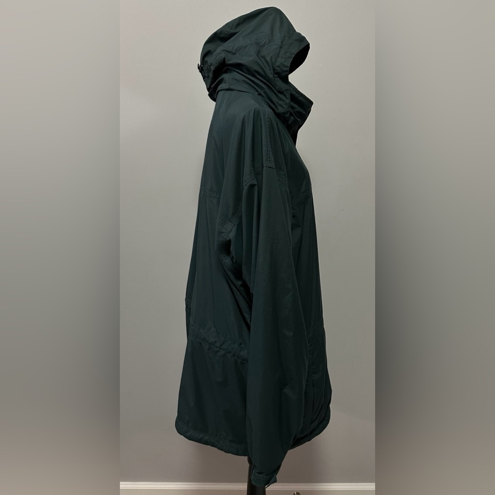 🧥 Vintage Patagonia Long Sleeve Hooded Rain Coat - Men's Size Large, Black 🌧️ - Picture 4 of 13